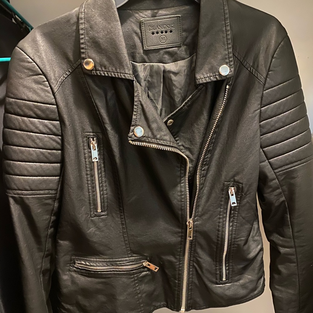 Blank NYC Moto Leather Jacket